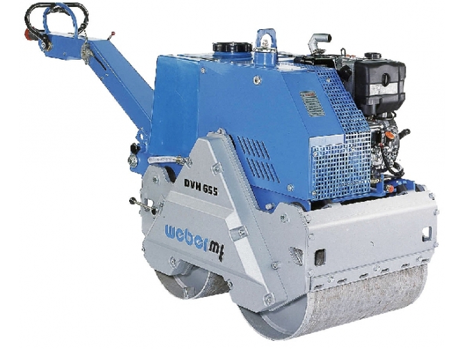 Priekopový a vibračný valec Weber DVH655