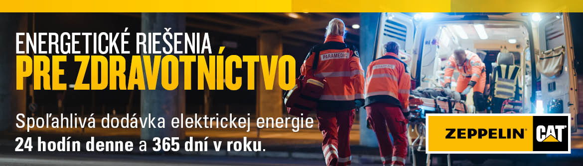 Energetické riešenia  CAT® pre zdravotníctvo 