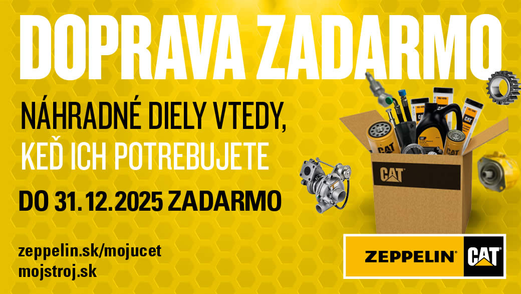 Doprava náhradných dielov do konca roka 2025 zadarmo na všetky typy zásielok.