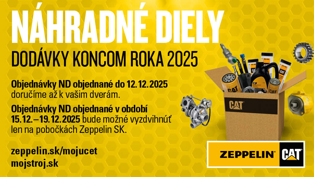 Dodávky náhradných dielov koncom roka 2025