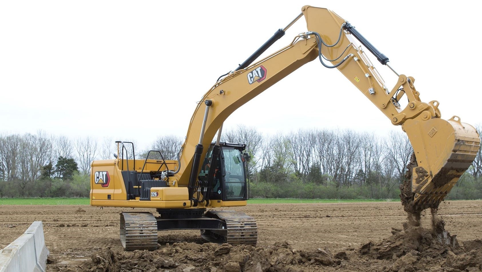 Pásový bager Caterpillar 326