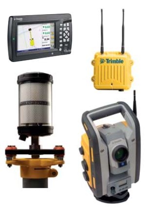 3D UTS – systém GCS900 (riadenie univerzálnou totálnou stanicou)