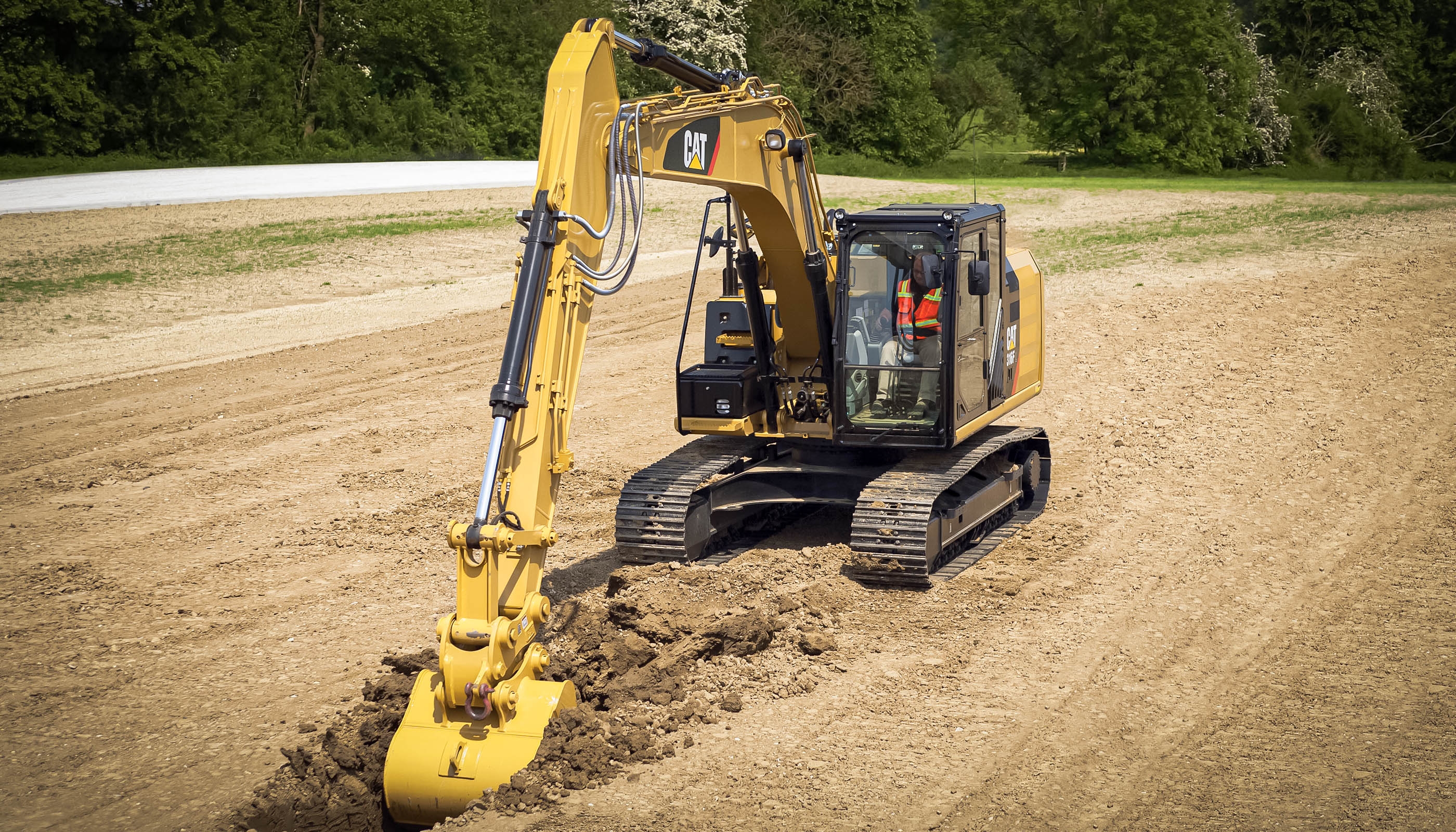 Pásový bager Caterpillar 316F L