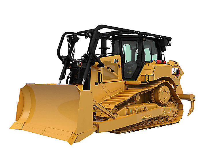 Pásový dozér Caterpillar D6 - Pásové dozéry