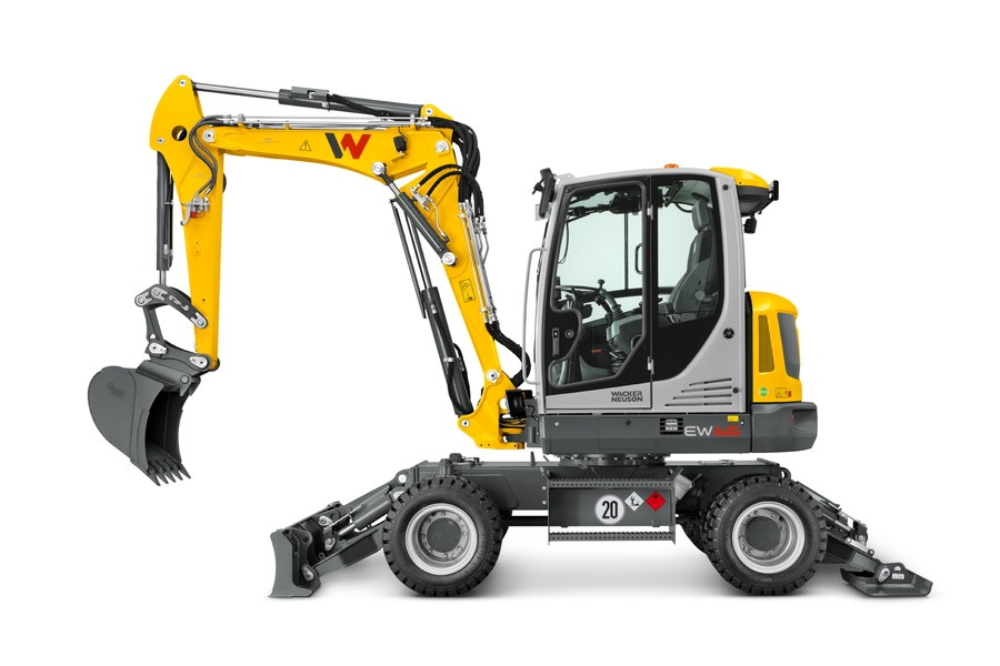 Kolesové rýpadlo EW65