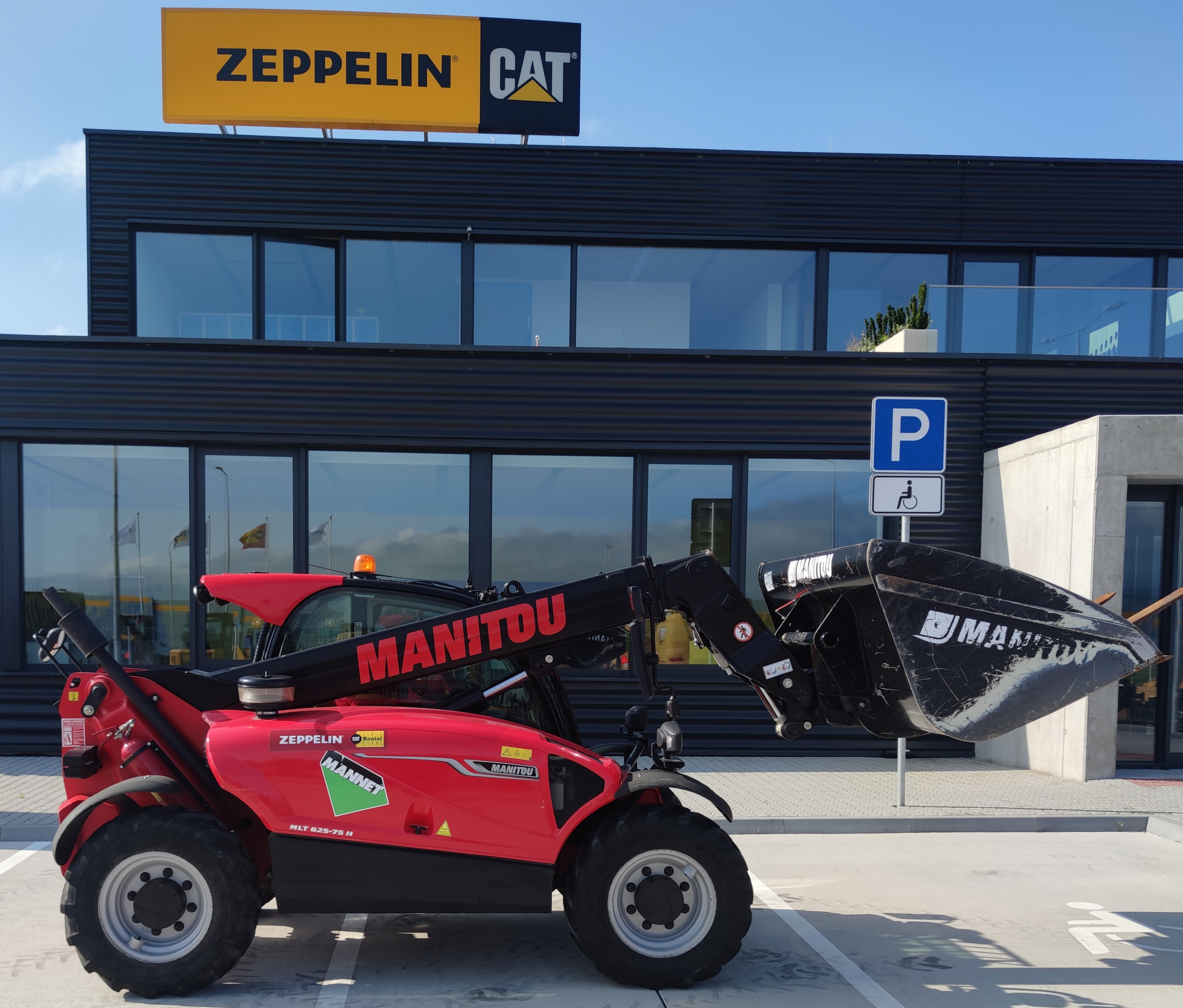 Teleskopický manipulátor Manitou MLT 625 - Teleskop. manipulátory