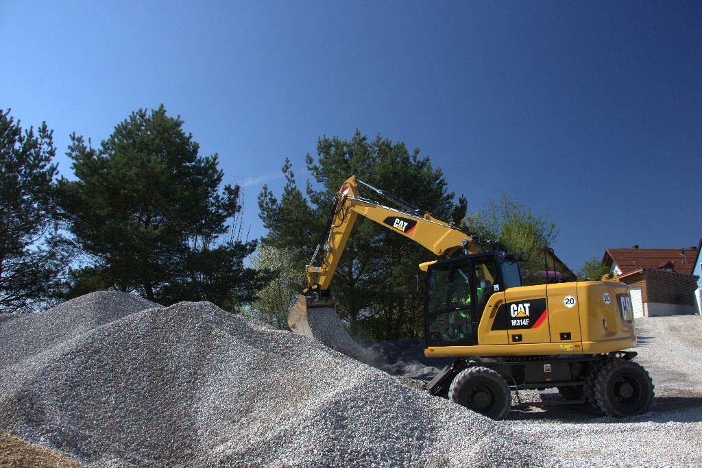 Kolesový bager Caterpillar M314F