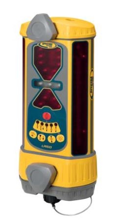 Laserový senzor pre indikačné riadenie výšky a sklonu radlice dozéra 