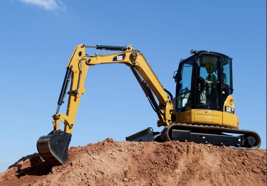 Pásové rýpadlo Caterpillar 303.5E CR - Minirýpadlá 